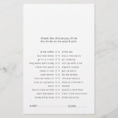 Waterverf wild vrijgezellenfeest (Voorkant)