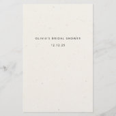 Waterverf wild vrijgezellenfeest (Achterkant)