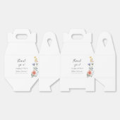 Waterverf Wildbloem Baby shower Bedankdoosjes (Ongevouwen)