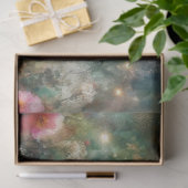 Waterverf Wildbloem Fantasy Eenhoorn Decoupage  Tissuepapier (Geschenk)