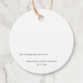 Waterverf Wildbloem Hartelijk dank voor de labels