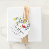 Waterverf Wildbloem Hartelijk dank voor de labels (In situ)