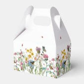 Waterverf Wildbloem Insecten Floral Spring Garden Bedankdoosjes (Achterkant)