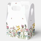 Waterverf Wildbloem Insecten Floral Spring Garden Bedankdoosjes (Geopend)