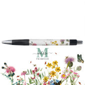 Waterverf Wildbloem Insecten Floral Spring Garden Pen