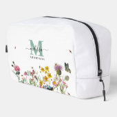 Waterverf Wildbloem Insecten Floral Spring Garden Toilettasje (Rechterhoek)