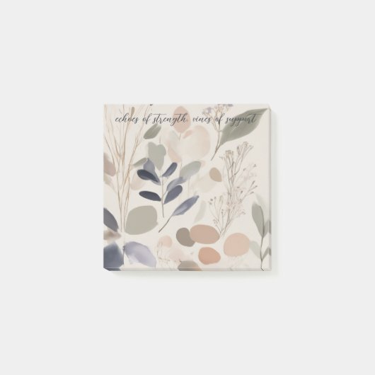 Waterverf Wildbloem Post-it® Notes (Voorkant)