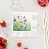 Waterverf Wildbloem Servet (Insitu)