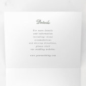 waterverf wildbloem weduwnaar drieluik uitnodiging (Binnenzijde eerst)