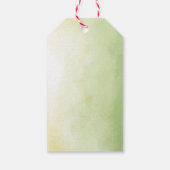 Waterverf wildbloemen baby shower dank u cadeaulabel (Achterkant)