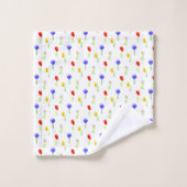 Waterverf Wildbloemen Bad Handdoek (Wasdoekje)