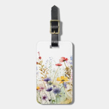 Waterverf Wildbloemen