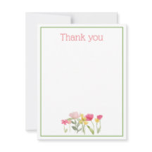 Waterverf Wildbloemen