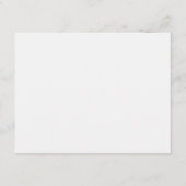 Waterverf Wildbloemen Bloeiende Baby Luier Raffle Informatiekaartje (Achterkant)