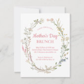 waterverf Wildbloemen Bloemen Bloemen moederdag br Kaart (Voorkant)