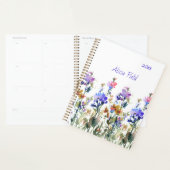  Waterverf Wildbloemen | JOUW NAAM Planner (Display)