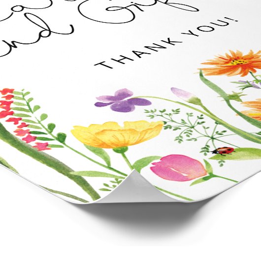 Waterverf Wildbloemen Kaarten en Poster van Gifts (Hoek)