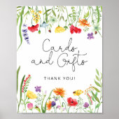 Waterverf Wildbloemen Kaarten en Poster van Gifts (Voorkant)