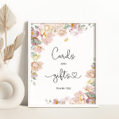 Waterverf wildbloemen Kaarten en Poster van Gifts