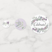 Waterverf Wildbloemen Lavender Confetti (Achterkanten)