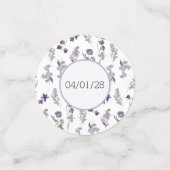 Waterverf Wildbloemen Lavender Confetti (Kleine voorkant)