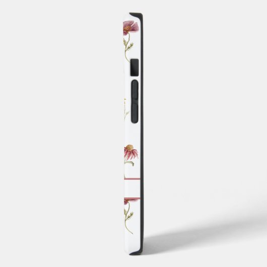 Waterverf Wildbloemen Meisje Floral Case-Mate iPhone Case (Achterkant / Links)