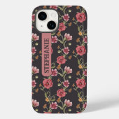 Waterverf Wildbloemen Meisje Floral Case-Mate iPhone Case (Achterkant)