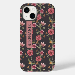 Waterverf Wildbloemen Meisje Floral Case-Mate iPhone 14 Hoesje