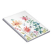 Waterverf Wildbloemen Notitieboek (Rechterzijde)