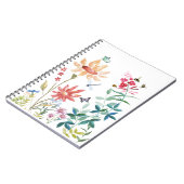 Waterverf Wildbloemen Notitieboek (Linkerzijde)
