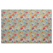 Waterverf Wildbloemen Stof (Fat Quarter)