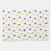 Waterverf Wildbloemen Theedoek (Horizontaal)