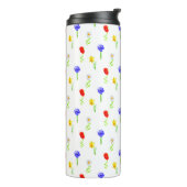 Waterverf Wildbloemen Thermosbeker (Gedraaid links)
