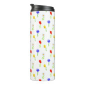 Waterverf Wildbloemen Thermosbeker (Geroteerd rechts)