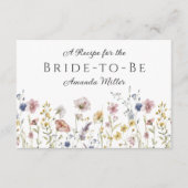 Waterverf Wildbloemen Vrijgezellenfeest Recept Kaa (Voorkant)