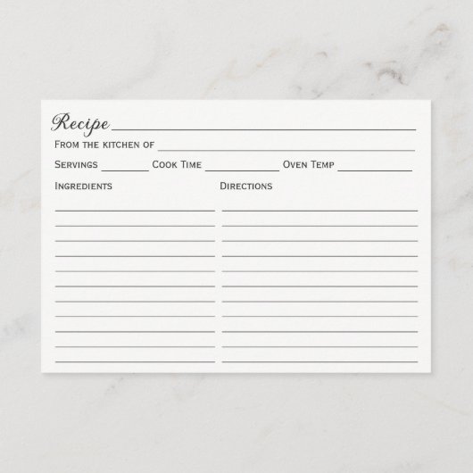 Waterverf Wildbloemen Vrijgezellenfeest Recept Kaa (Achterkant)