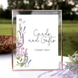 Waterverf Wildbloempitten en Poster van Gifts