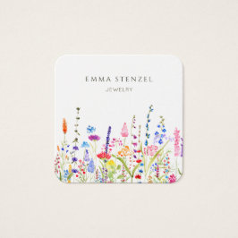 Waterverf Wildblokplein Visitekaartje