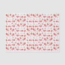 Waterverf Wilde Aardbei Verjaardag