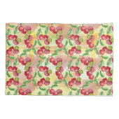 Waterverf wilde bessen kussensloop (Achterkant)