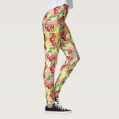 Waterverf wilde bessen leggings (Rechts)