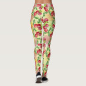 Waterverf wilde bessen leggings (Achterkant)