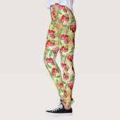 Waterverf wilde bessen leggings (Links)