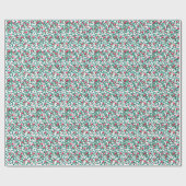 Waterverf wilde bessen, naadloos patroon. cadeaupapier (Vlak)