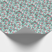 Waterverf wilde bessen, naadloos patroon. cadeaupapier (Hoek)