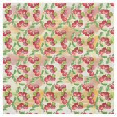 Waterverf wilde bessen stof (Swatch)