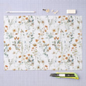 Waterverf wilde bloem boho tissuepapier (Craft)