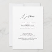 Waterverf wilde bloem met één weddenschap kaart (Achterkant)