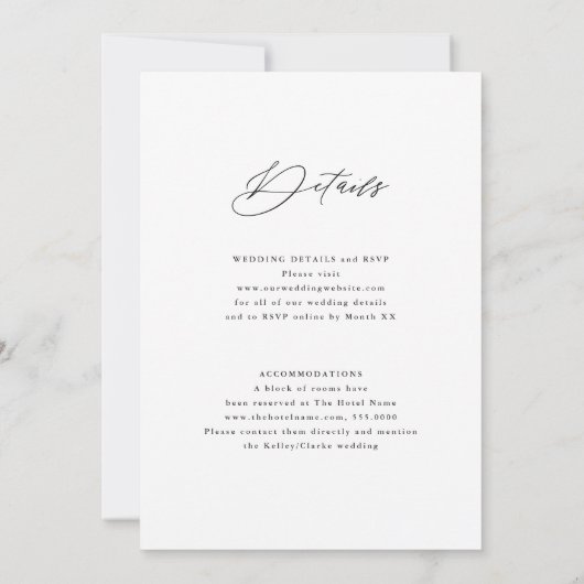 Waterverf wilde bloem met één weddenschap kaart (Achterkant)