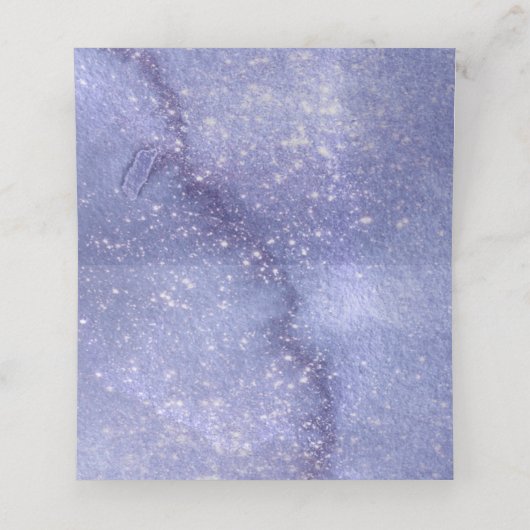 Waterverf Wilde bloem Wedding Tabel V2 Peri ID954 Plaatskaartje (Binnenkant ongevouwen)